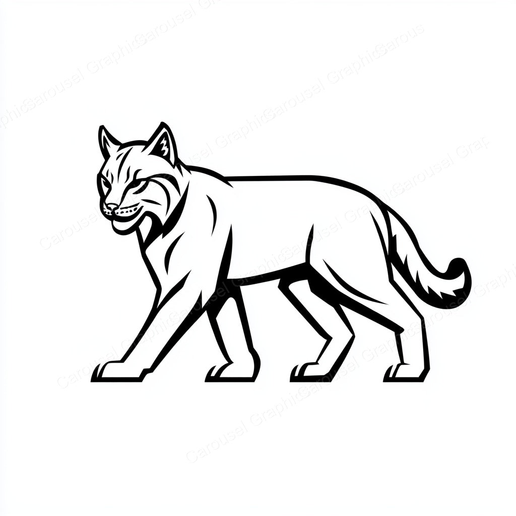 Bobcat Vector Graphic preview