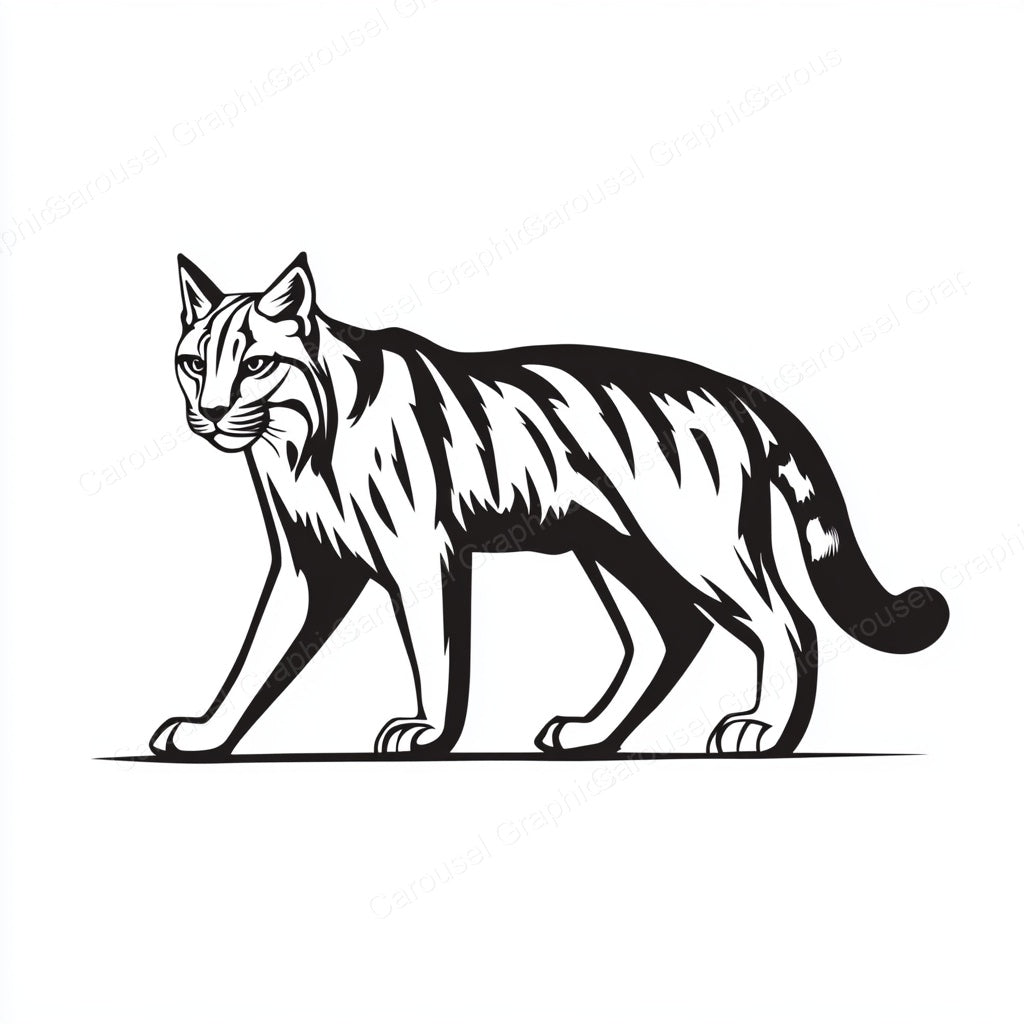 Bobcat Vector Graphic preview