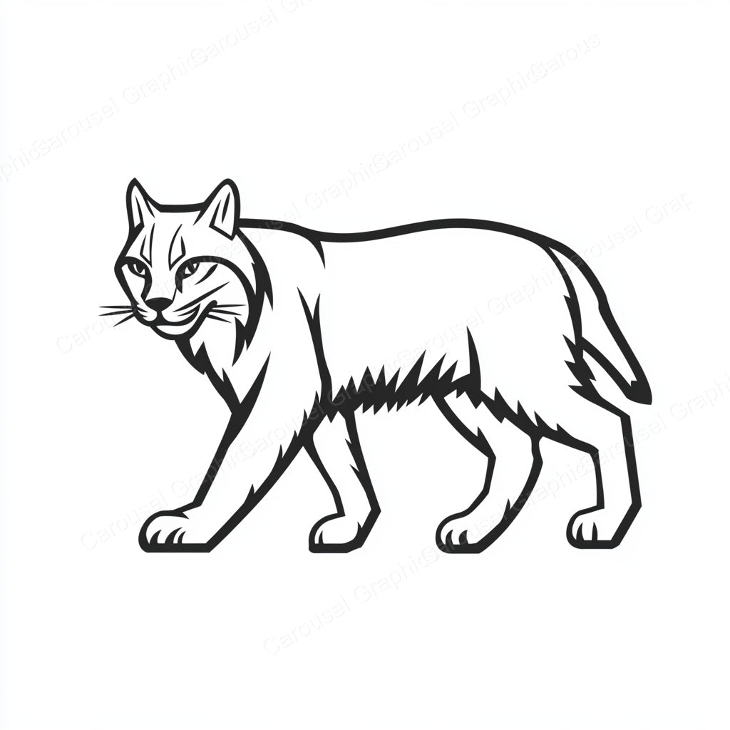 Bobcat Vector Graphic preview