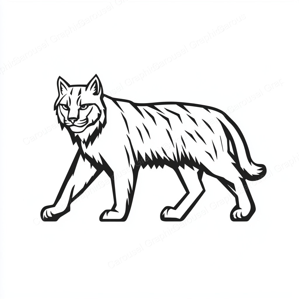 Bobcat Vector Graphic preview