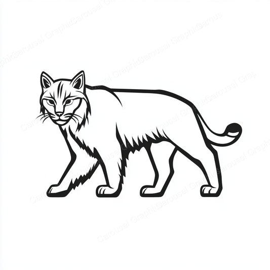 Bobcat Vector Graphic preview