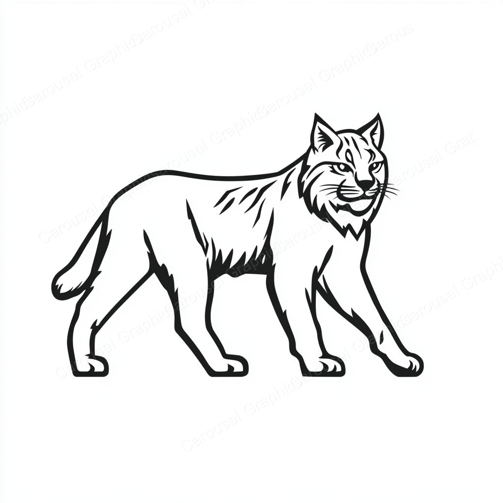 Bobcat Vector Graphic preview