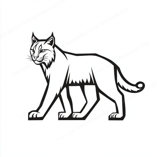 Bobcat Vector Graphic preview