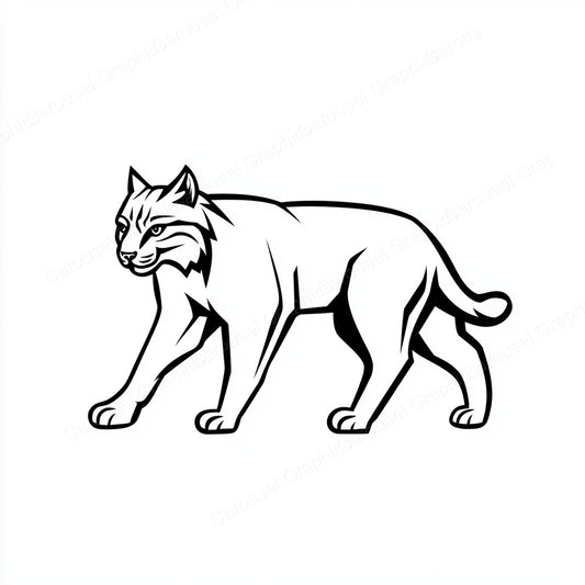 Bobcat Vector Graphic preview