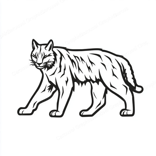 Bobcat Vector Graphic preview