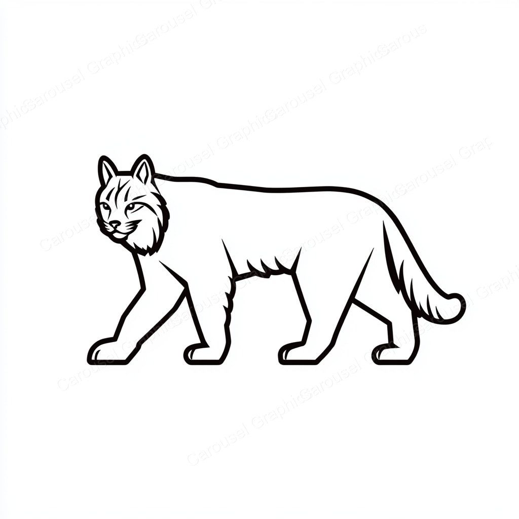 Bobcat Vector Graphic preview