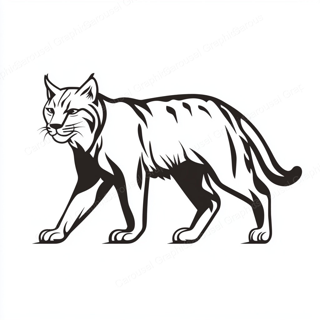 Bobcat Vector Graphic preview