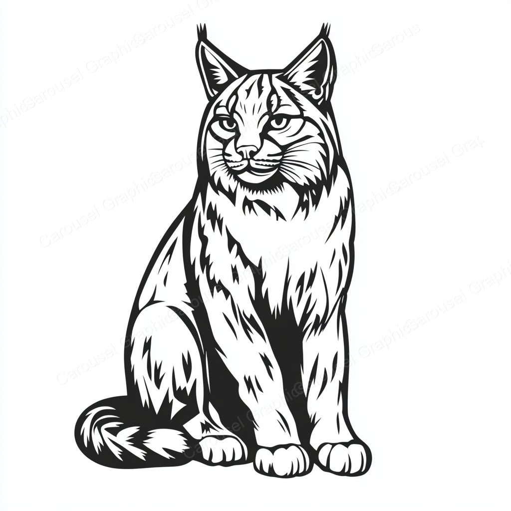 Bobcat Vector Graphic preview