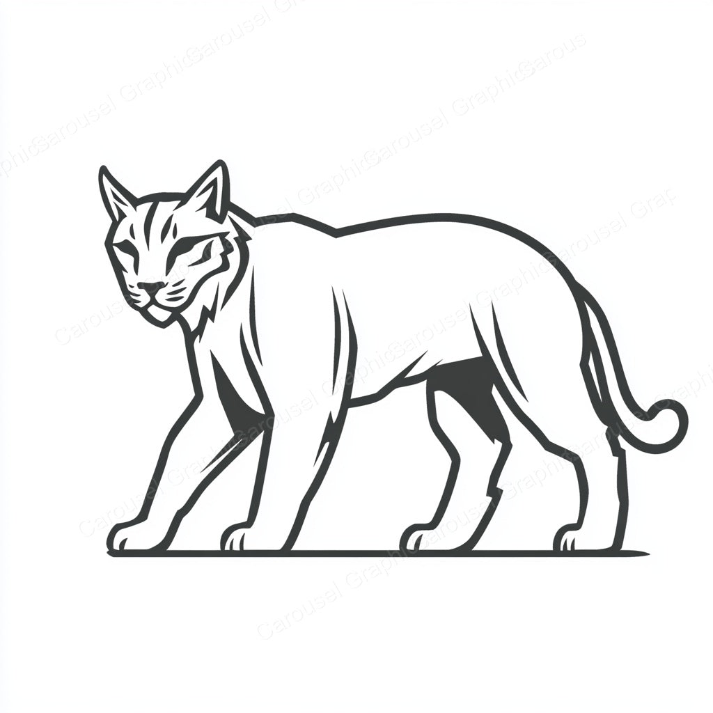 Bobcat Vector Graphic preview