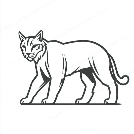 Bobcat Vector Graphic preview