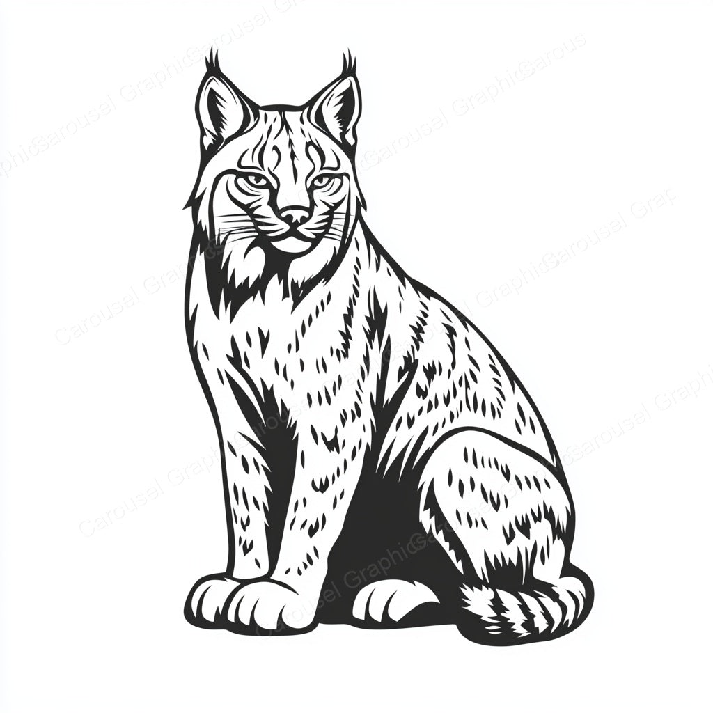 Bobcat Vector Graphic preview