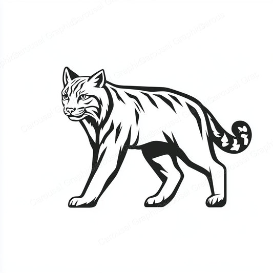 Bobcat Vector Graphic preview