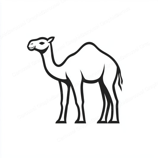 Camel Vector Graphic preview
