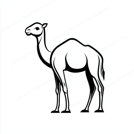 Camel Vector Graphic preview