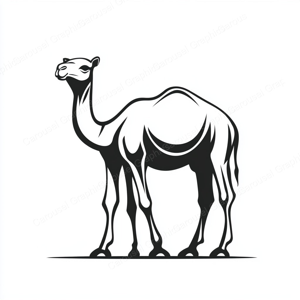 Camel Vector Graphic preview