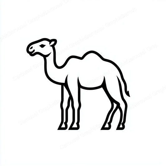 Camel Vector Graphic preview