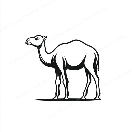 Camel Vector Graphic preview