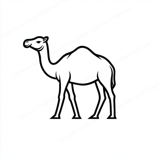 Camel Vector Graphic preview