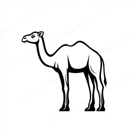 Camel Vector Graphic preview