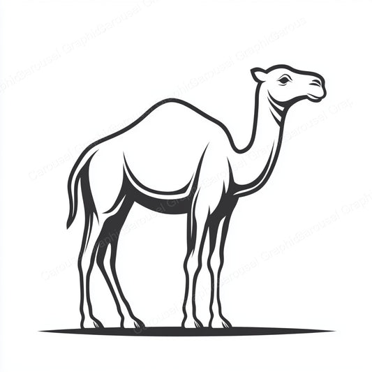 Camel Vector Graphic preview