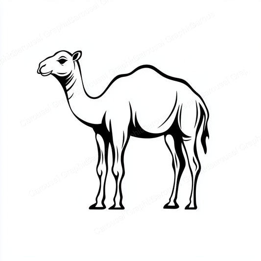 Camel Vector Graphic preview