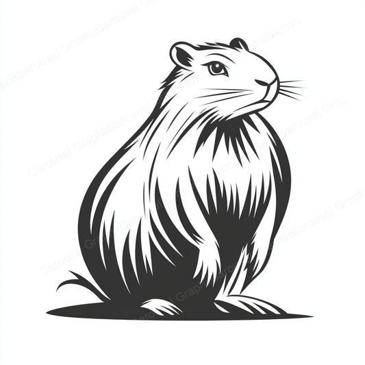 Capybara Vector Graphic preview