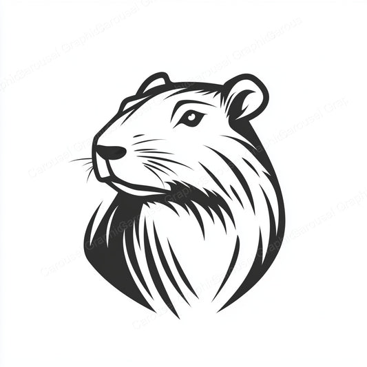 Capybara Vector Graphic preview