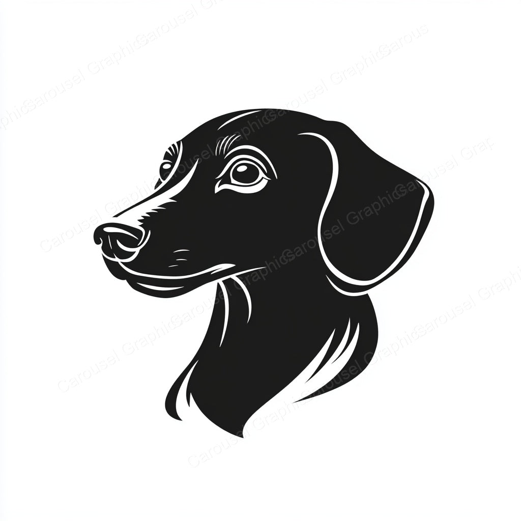 Dachshund Vector Graphic preview