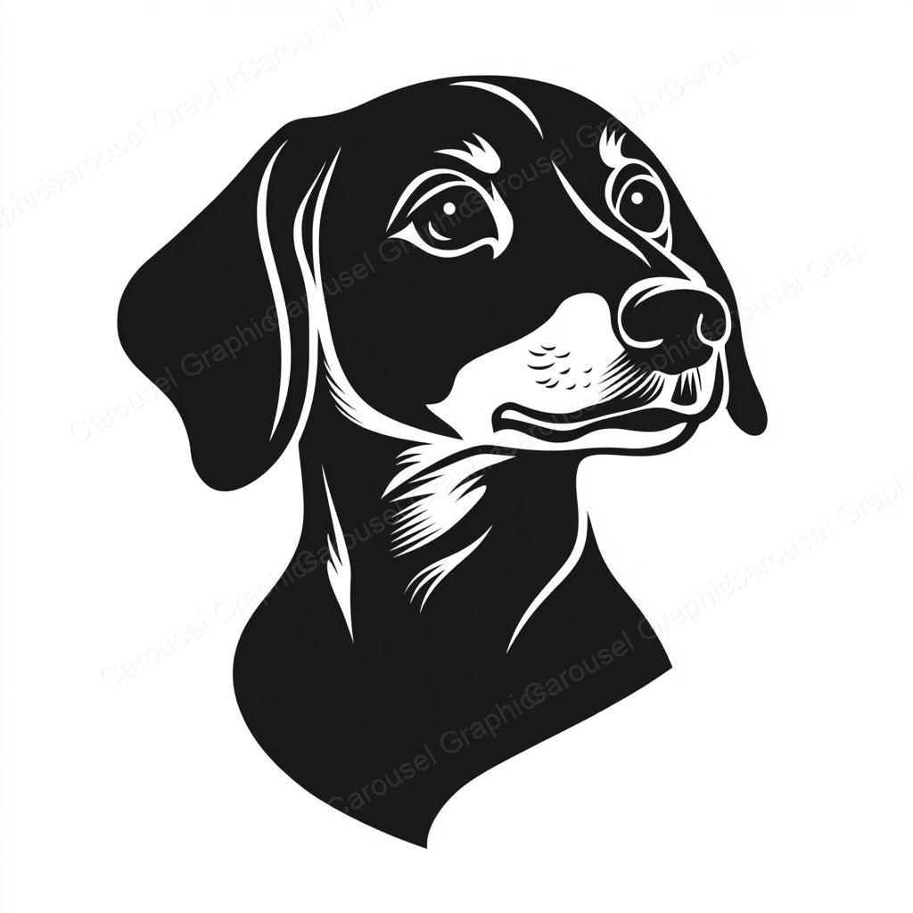 Dachshund Vector Graphic preview