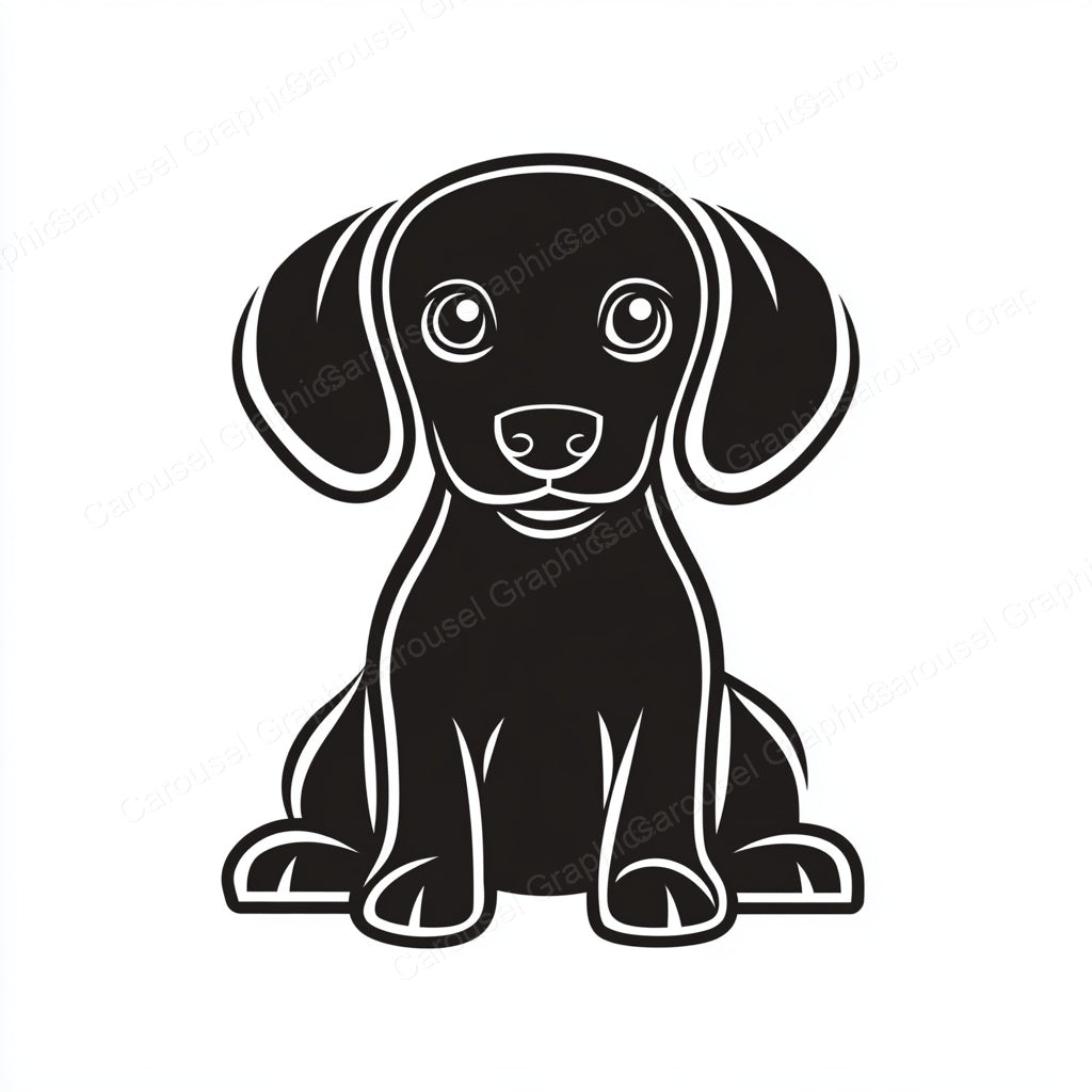 Dachshund Vector Graphic preview