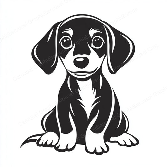 Dachshund Vector Graphic preview