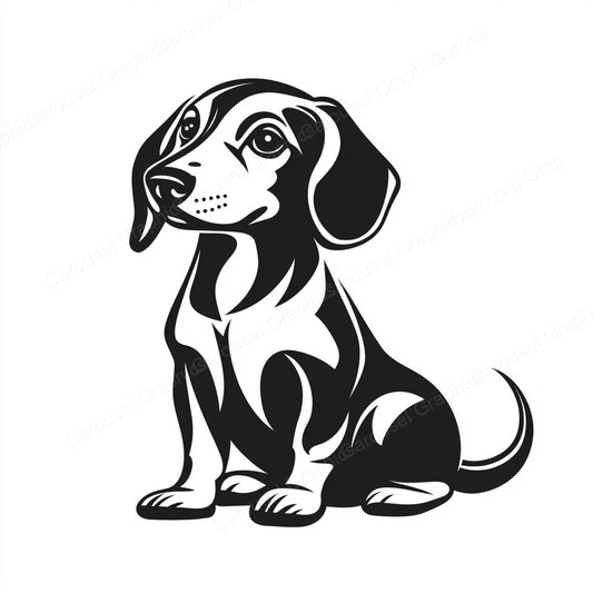 Dachshund Vector Graphic preview