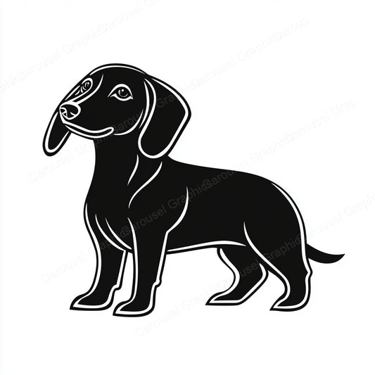 Dachshund Vector Graphic preview