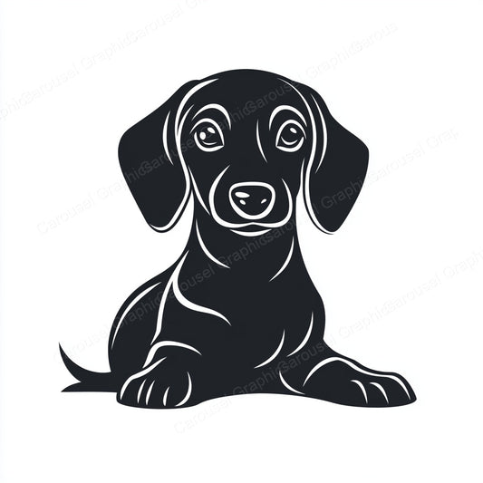 Dachshund Vector Graphic preview