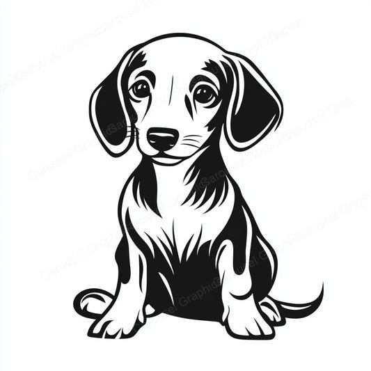 Dachshund Vector Graphic preview