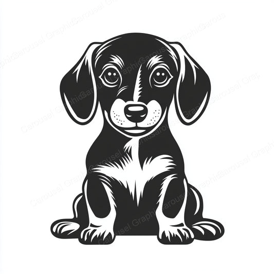 Dachshund Vector Graphic preview