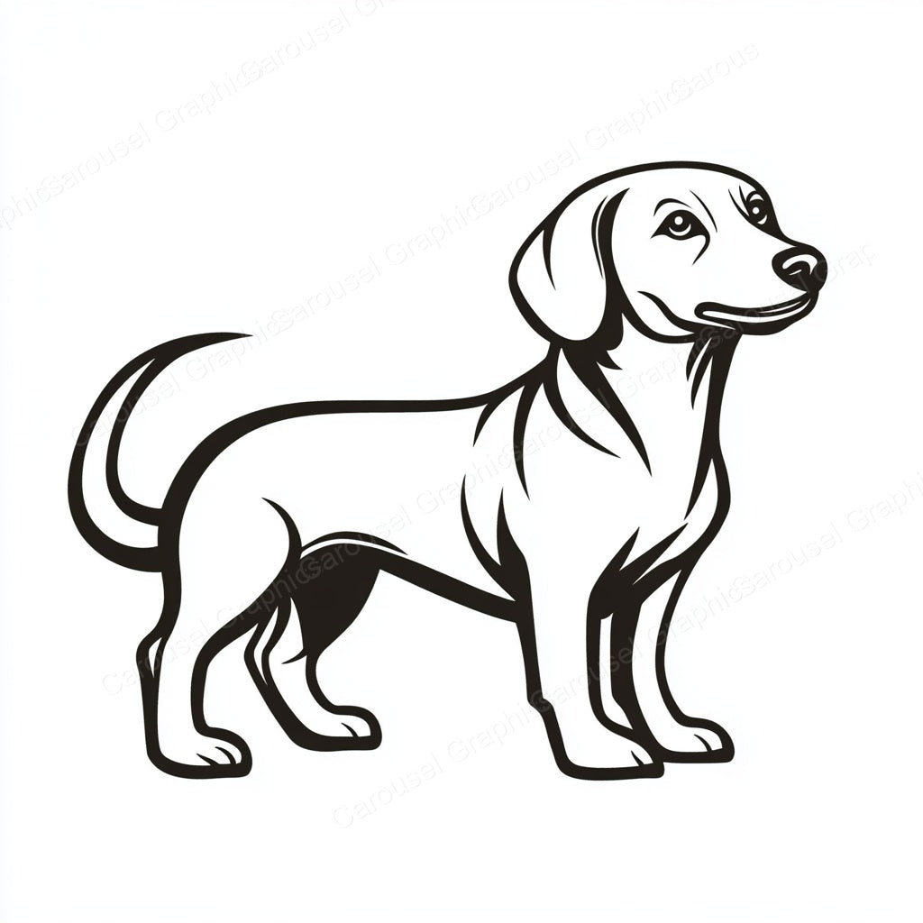 Dachshund Vector Graphic preview