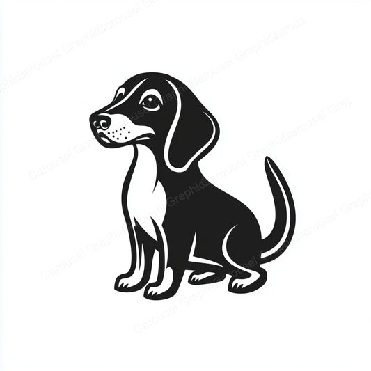 Dachshund Vector Graphic preview