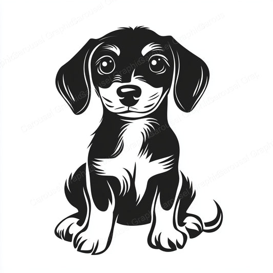 Dachshund Vector Graphic preview