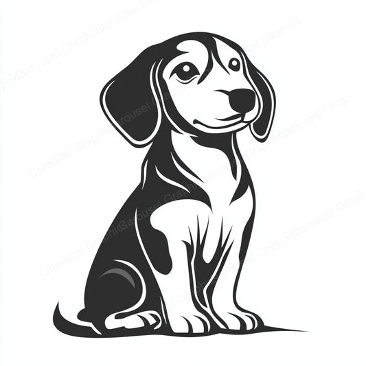 Dachshund Vector Graphic preview