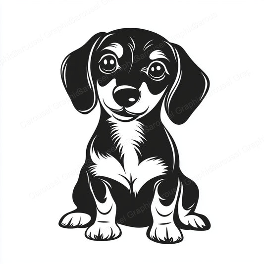Dachshund Vector Graphic preview
