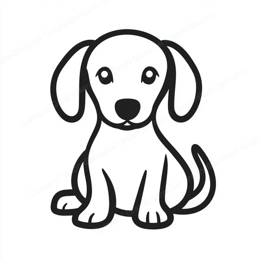 Dachshund Vector Graphic preview