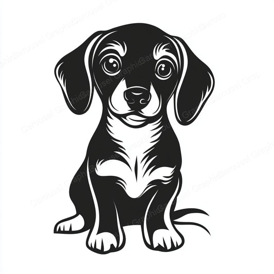 Dachshund Vector Graphic preview
