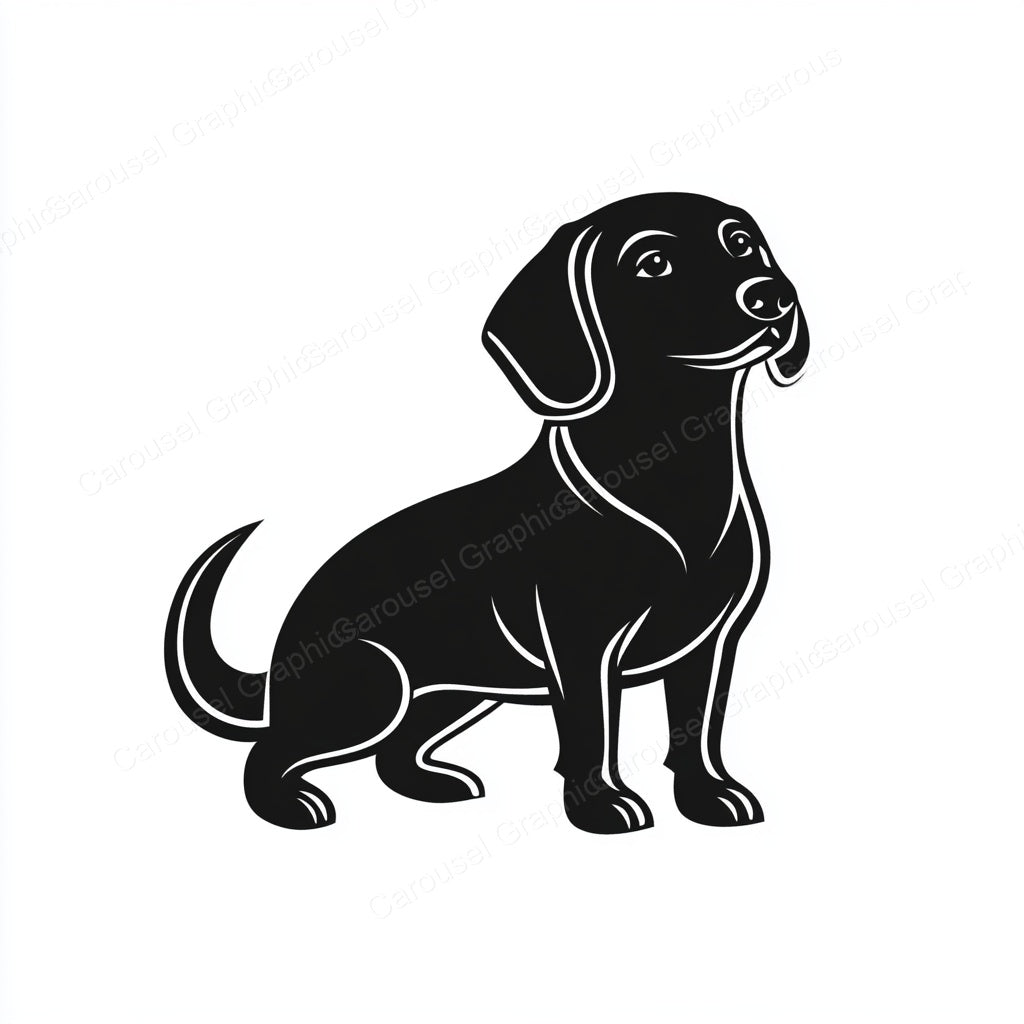 Dachshund Vector Graphic preview
