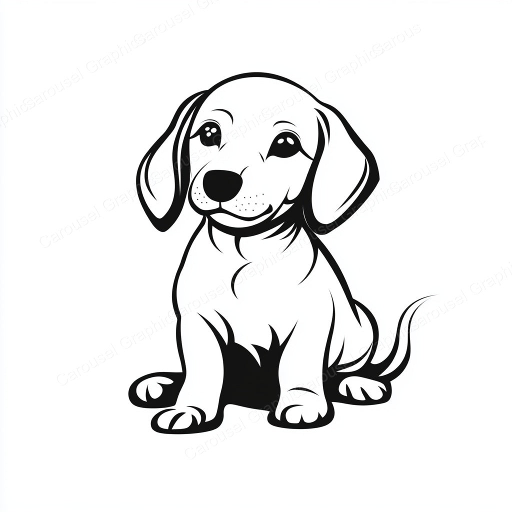 Dachshund Vector Graphic preview