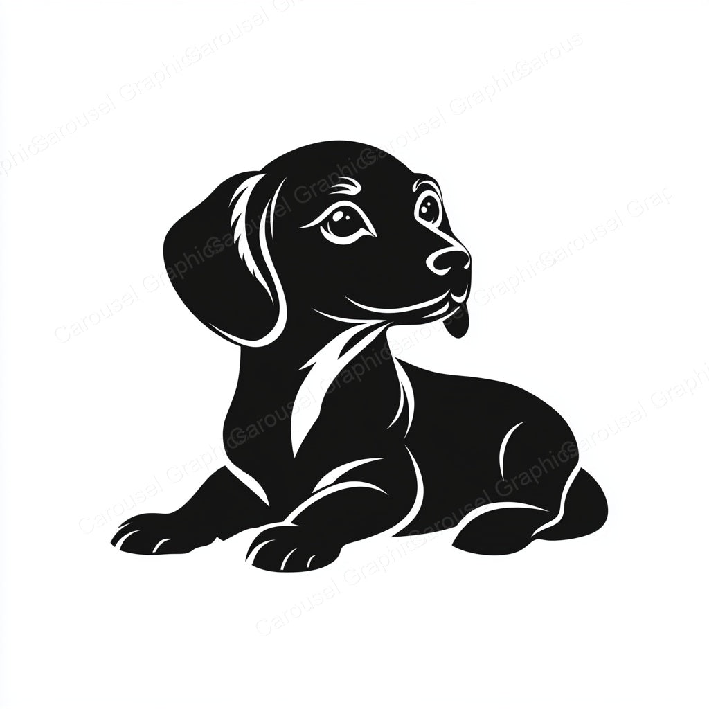 Dachshund Vector Graphic preview