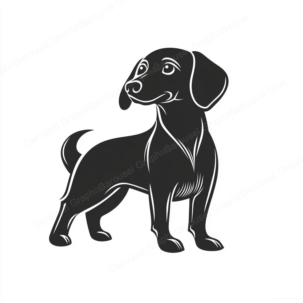 Dachshund Vector Graphic preview
