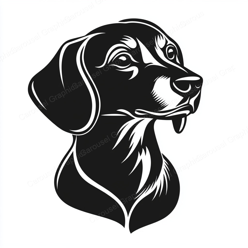 Dachshund Vector Graphic preview