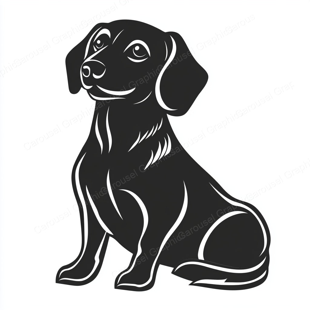 Dachshund Vector Graphic preview