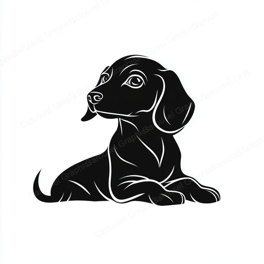 Dachshund Vector Graphic preview